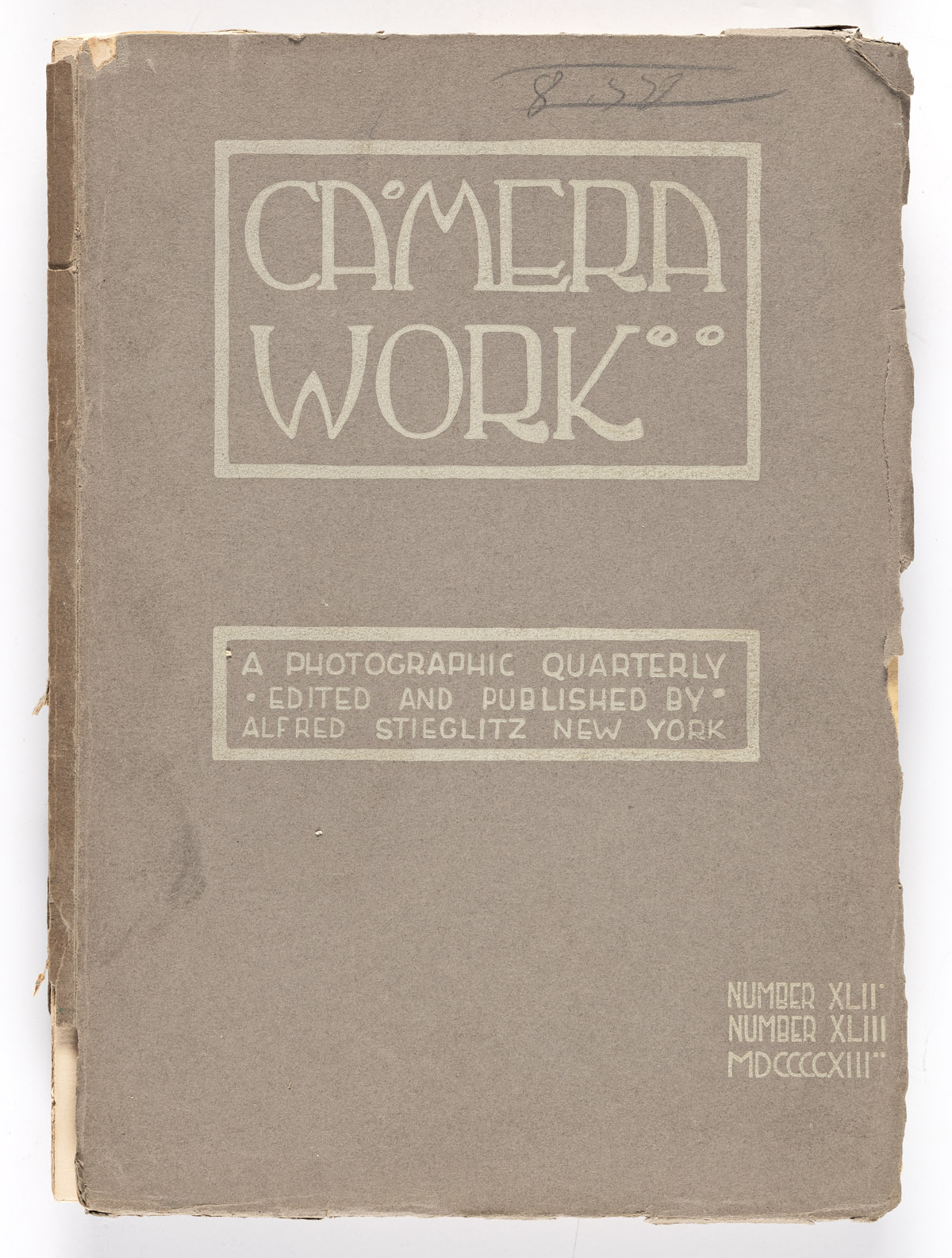 EDWARD STEICHEN (1879-1973) Camera Work Number 42/43.